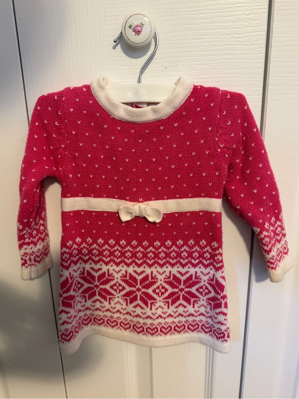 Vintage Heirloom Polly Finder Sweater Knit Dress